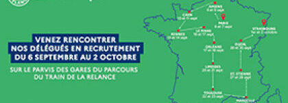 Venez rencontrer la Police sur le parcours du