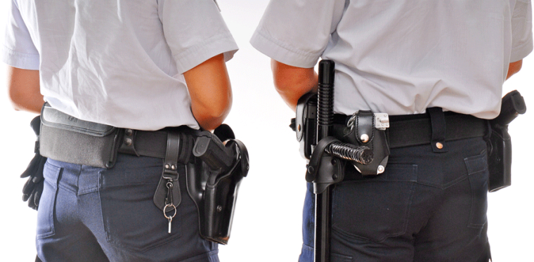 Armes de service de la Police Nationale