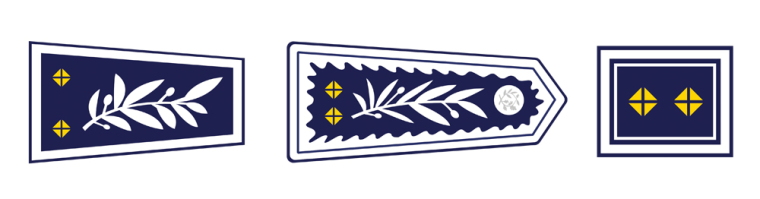 Insignes du Commissaire Général de Police