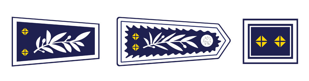 Insignes du Commissaire Général de Police