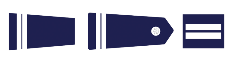 Insignes du Capitaine de Police (
