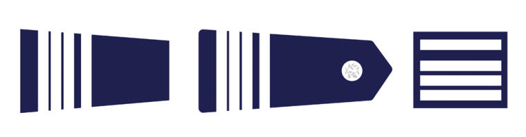 Insignes du Commandant de Police