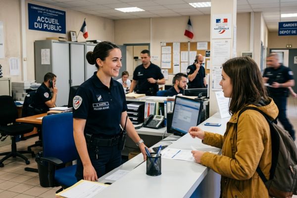 m�tier policier adjoint