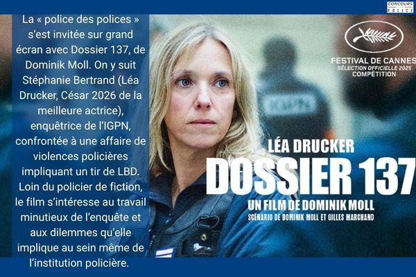 l'IGPN dans le film dossier 137